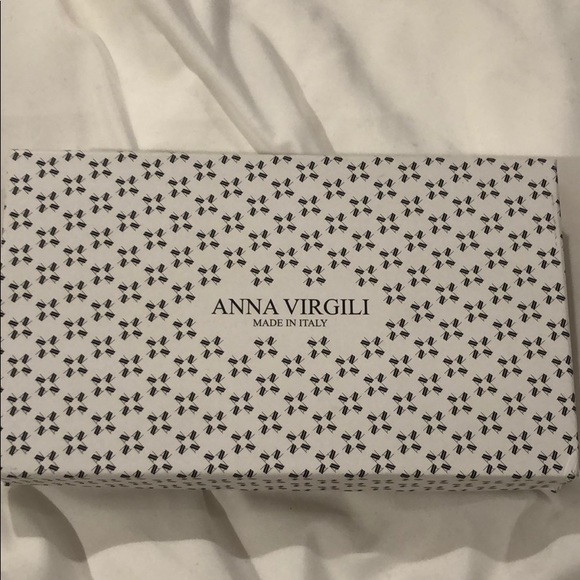 Gray Italian Leather Wristlet - Picture 3 of 3